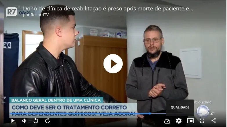 vídeo de clínica de recuperação em são bernardo no r7
